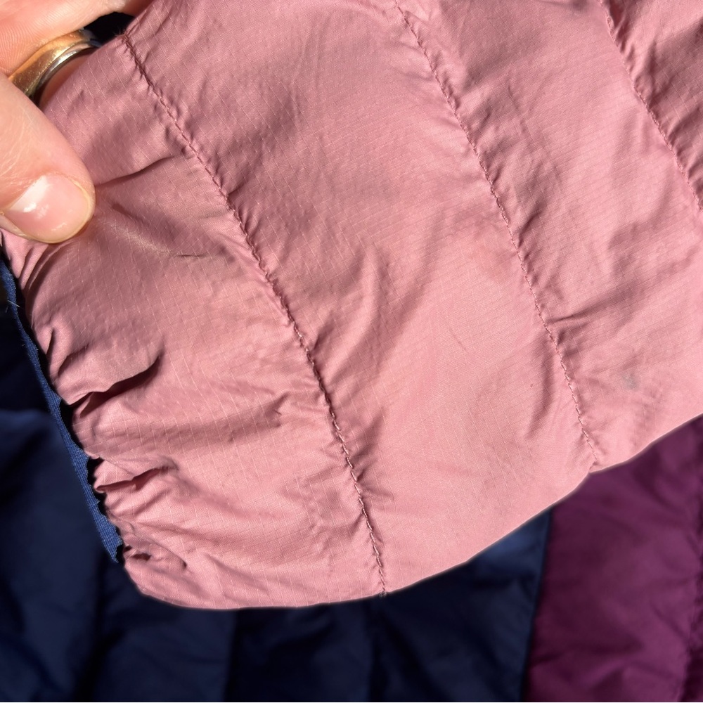 Patagonia Colorblock Puffer Down Jacket - Reversible - Picture 4 of 8